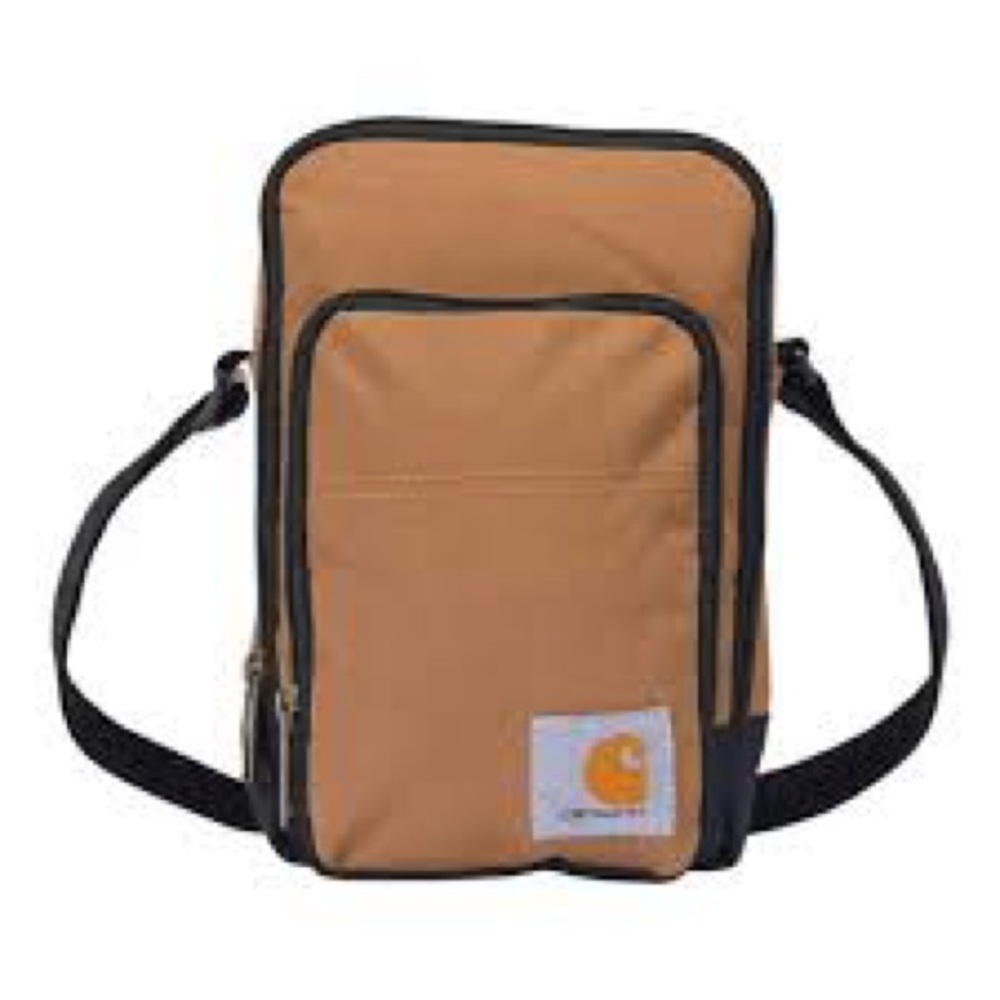 Carhartt Brown Messager Crossbody Zip Bag